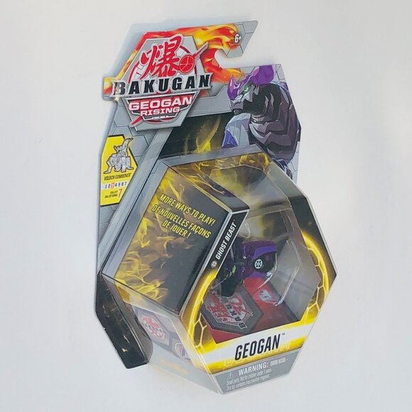 Bakugan Geogan Rising Sluggler w/Trading cards New in Box For Age 6+ - Picture 10 of 14